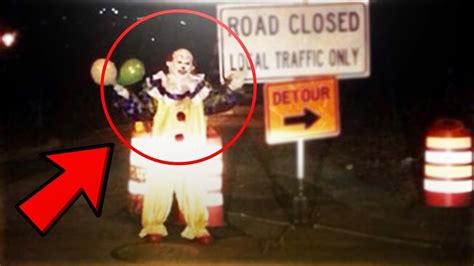 Top 5 Scariest Clown Sightings Caught On Video Creepiest Youtube Clown