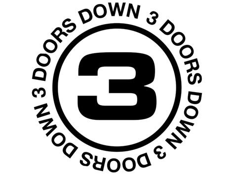3 Doors Down Logo PNG Transparent & SVG Vector - Freebie ...