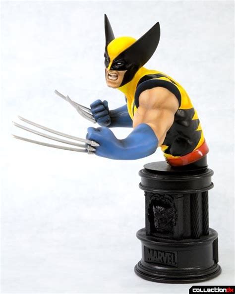X Men Classic Chapter Wolverine Yellow Costume Fine Art Bust