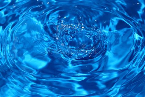 Water Dripping Or Water Ripples In A Pond Stock Image Image Of Fresh