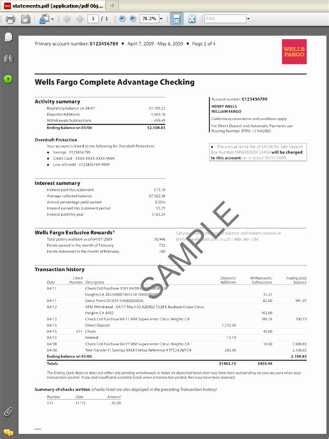 To do the calculation, write down the routing number. Wells Fargo Check Template | Latter Example Template