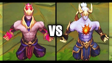 Nightbringer Lee Sin Vs Prestige Nightbringer Lee Sin Skins Comparison