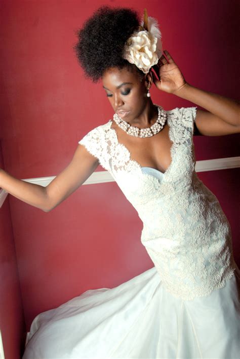 Inspiration For Natural Hair Brides Afrobella