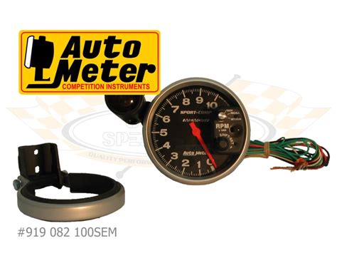 Autometer Tachometer With External Shift Light And Memory Custom
