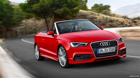 Audi A3 Cabriolet 2015 20 Tdi S Line Misano Red Front Hd