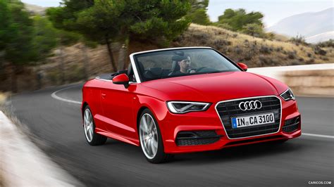 Audi A3 Cabriolet 2015 20 Tdi S Line Misano Red Front Caricos