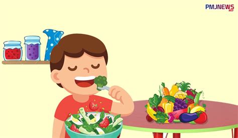 Gambar Animasi Anak Makan Sayur Max Smith
