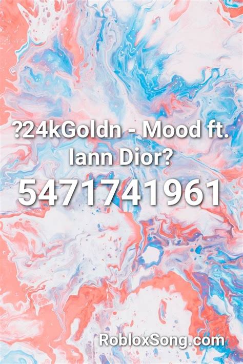 You can easily copy the code or add it to your favorite list. 24kgoldn - Mood Ft. Iann Dior🔥 Roblox ID - Roblox Music Codes in 2020 | Scary music, Roblox, Music