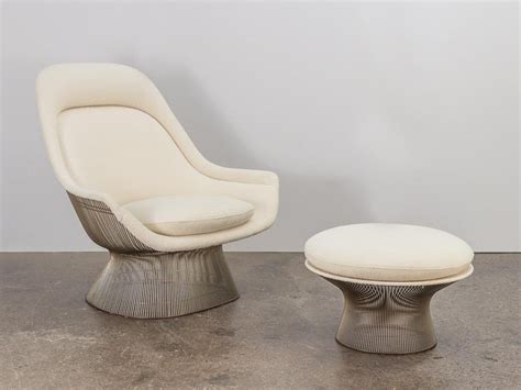Knoll risom ottoman from $651.00. Warren Platner Easy Lounge Chair and Ottoman For Sale at 1stDibs