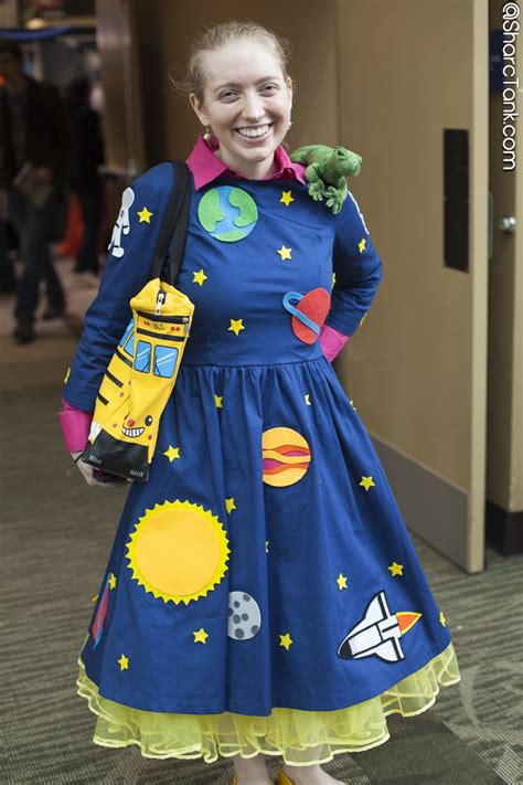 Ms Frizzle [magic School Bus] 1 Of 1 Sharctank Easy Halloween Costumes Miss Frizzle