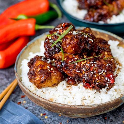 Chinese Crispy Chicken With Honey Garlic Sauce Nickys