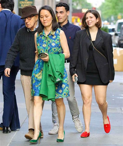woody allen and wife soon yi previn seen out with daughter in n y c