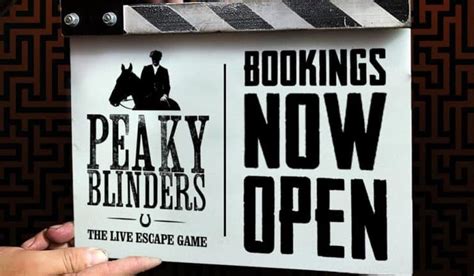 New Peaky Blinders Escape Room To Open In Liverpool One
