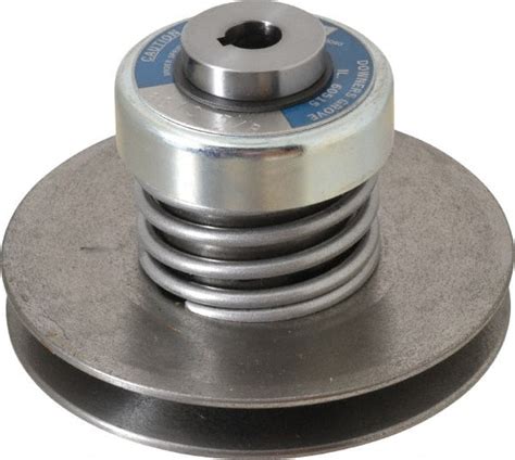 Lovejoy Min Pitch Long Max Diam Spring Loaded Variable Speed Pulley Msc