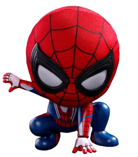 Marvels Spider Man 2018 Spider Man Crouching Cosbaby 375 Hot