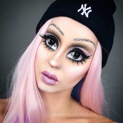 Pin By Diamondroseev 👸🏻💕 On Halloween Makeup Doll Eye Makeup Amazing