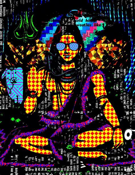 Psychedelic Shiva Wallpapers Wallpaper Cave