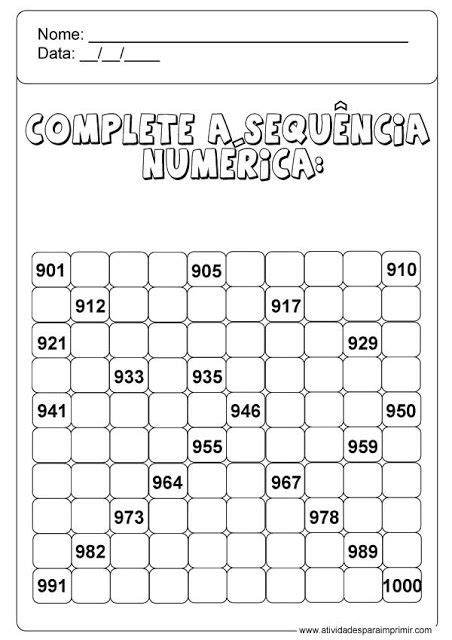 A Spanish Worksheet With Numbers And The Words Complete Ascequenta Numercia