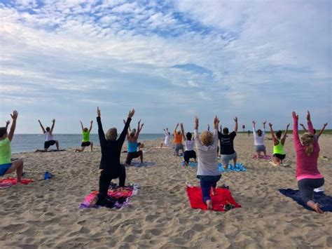 The one and only vaneyoga. Photos - Chatham Lighthouse Beach Yoga - Kripalu Yoga ...