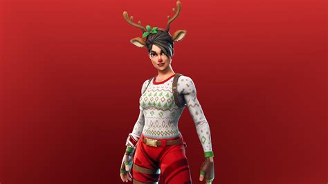 Red Nosed Raider Fortnite Wallpapers Wallpaper Cave