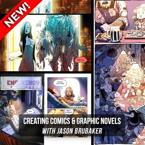 creating comics and graphic novels 2018 by jason brubaker