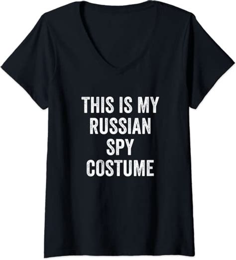 Womens This Is My Russian Spy Costume Funny Couples