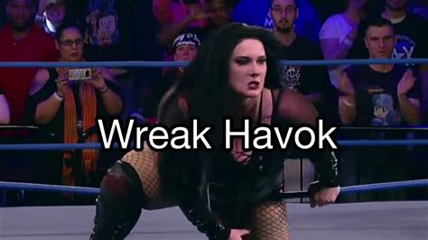 Jessica Havok Tna Theme Song Wreak Havok Arena Effect Youtube