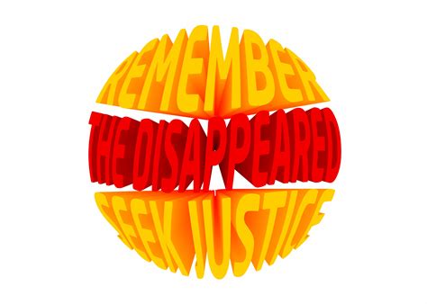 Remember the Disappeared Seek Justice Graphic by Arief Sapta Adjie