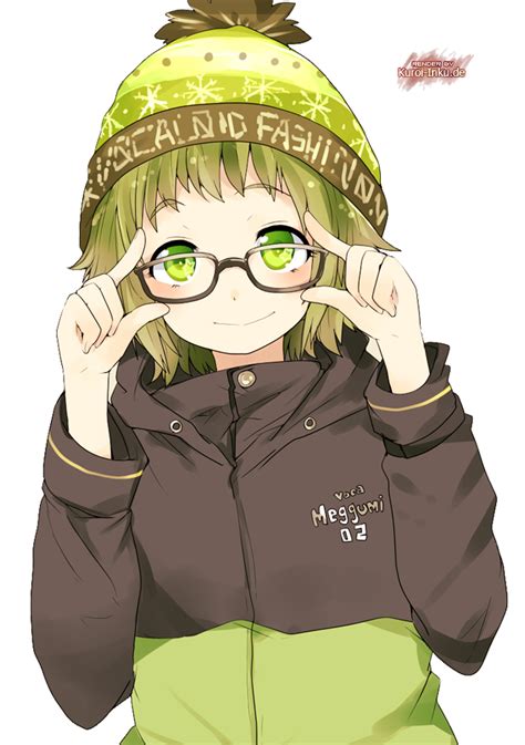 Renderpng Gumi With Glasses By Kuroi Inku On Deviantart