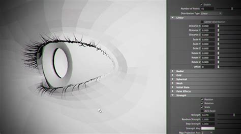 Creating Quick Eyelashes Using Mash In Maya 3d Tutorial 3d Max Zbrush
