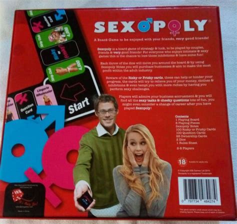 Sexopoly An Adult Board Game For Couples Or Friends Vc For Sale