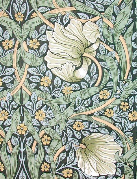 Artist William Morris Art Nouveau Wallpaper Art Nouveau Pattern