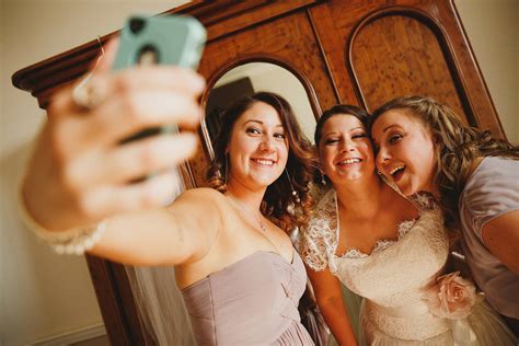 Selfies At Weddings Wedding Photographers In Bristol