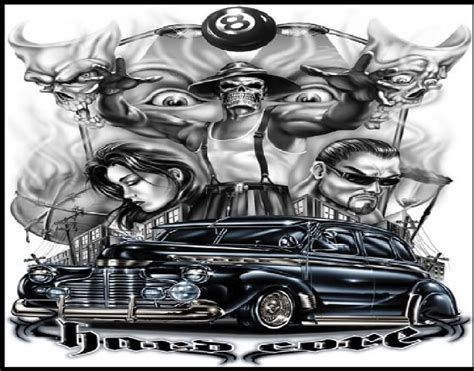 Lowrider Art Drawings At Explore Collection Of