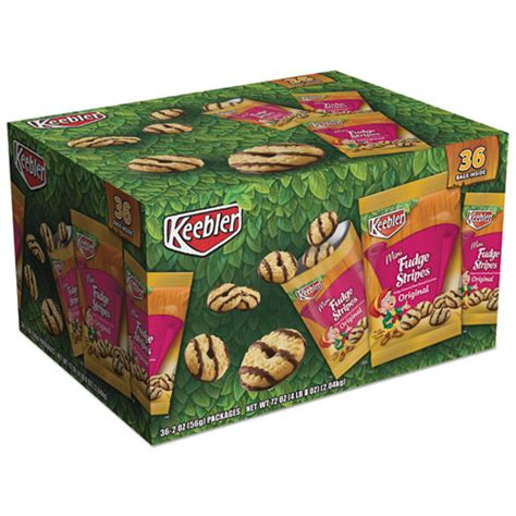 Keebler Mini Cookie Snack Packs Cookie Variety Box 72 Oz Liberty