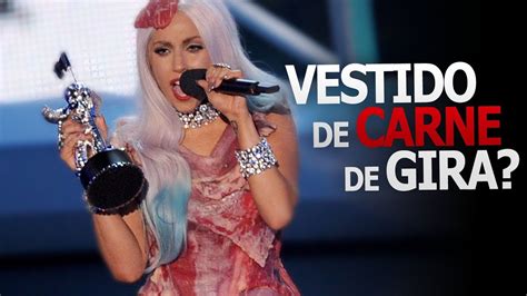 Lady Gaga Con Vestido De Carne Cruda Noticias De Carne