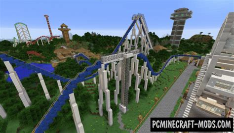 Minecraft Rollercoaster Map Ludakit