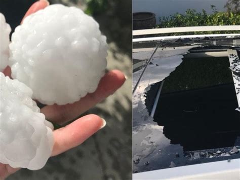 Giant Hailstones Rain Down On Sydney In Remarkable Footage Shropshire
