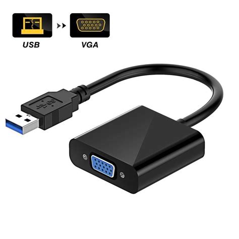 Usb 30 To Vga Adapter Usb To Vga Video Graphic Card Display External