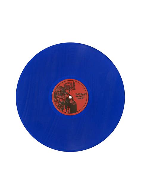 Death Scream Bloody Gore Limited Edition Blue Colored Vinyl Pale
