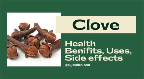 Amazing Health Benefits Of Cloves Uses Nutrition And Side Effects