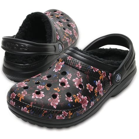 Online shopping for clothing, shoes & jewelry from a great selection of sandals, boots, fashion sneakers, pumps, athletic, slippers & more at everyday low prices. CROCS Women's Classic Fuzz Lined Graphic Clogs, Black ...