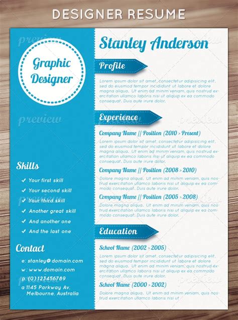 A unique resume is important for many reasons. Designer Resume - Print | CodeGrape