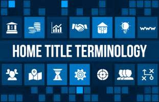 Title insurance rates are covered by florida law and title insurance companies are overseen and regulated by the florida department of financial services. Home Title Terminology & What It All Means