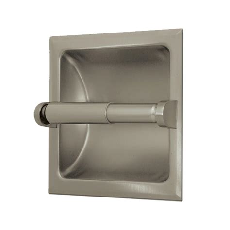 Shop for toilet paper holders in bathroom hardware. Gatco Recessed Toilet Paper Holder in Satin Nickel-780 ...