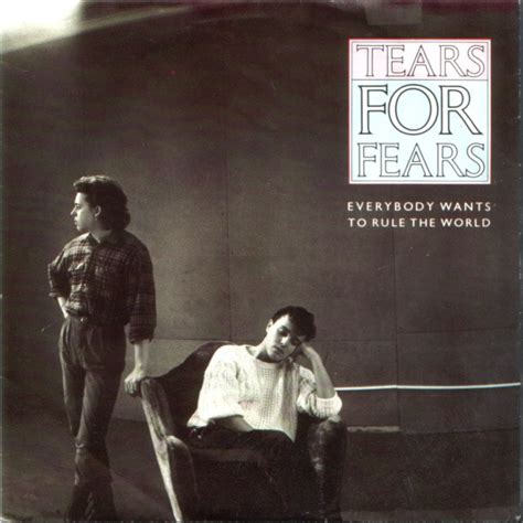 Tears For Fears Everybody Wants To Rule The World Vinyl 7 45 Rpm