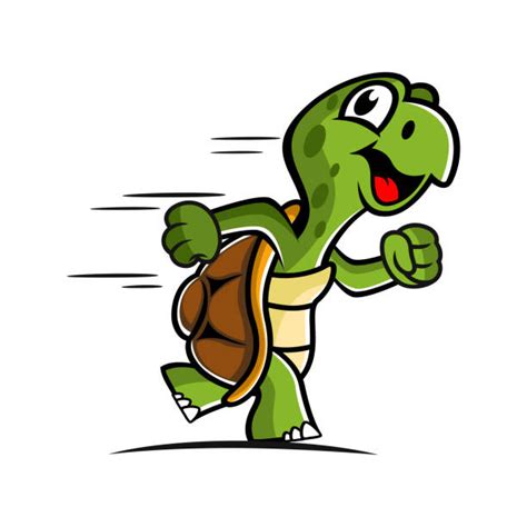 Running Turtle Illustrations Royalty Free Vector Graphics And Clip Art