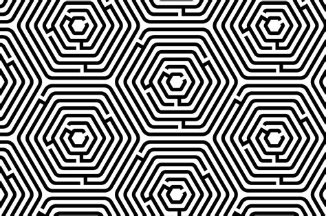 Choose from a variety of print black white puzzle designs or make your own! Maze puzzle black and white pattern | Pre-Designed ...