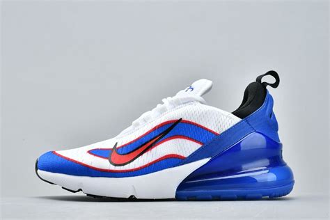 Men And Womens Nike Air Max 270 Whiteroyal Blue Red