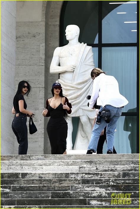 Kim Kardashian Puts Her Assets On Display While Visiting Fendi In Rome